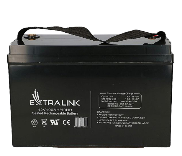 ExtraLink Akumulator AGM 12V 100AH - 1086656 - zdjęcie